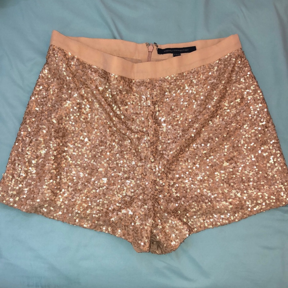 Sparkly shorts, worn twice, from French Connection